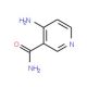 4-Aminopyridine-3-carboxamide (CAS 7418-66-8) - chemical structure image