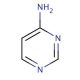 4-Aminopyrimidine (CAS 591-54-8) - chemical structure image