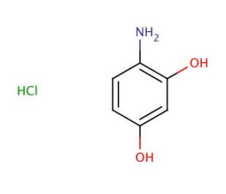 4-Aminoresorcinol hydrochloride (CAS 34781-86-7) - chemical structure image