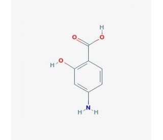4-Aminosalicylic acid (CAS 65-49-6) - chemical structure image