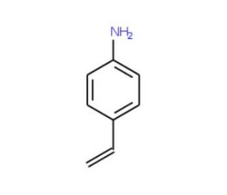 4-Aminostyrene (CAS 1520-21-4) - chemical structure image