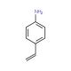 4-Aminostyrene (CAS 1520-21-4) - chemical structure image