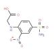 {[4-(aminosulfonyl)-2-nitrophenyl]amino}acetic acid - chemical structure image