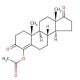 4-Androsten-4-ol-3,17-dione acetate (CAS 61630-32-8) - chemical structure image