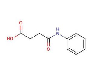 4-Anilino-4-oxobutanoic Acid (CAS 102-14-7) - chemical structure image