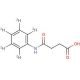4-Anilino-d5-4-oxobutanoic Acid (CAS 840529-98-8) - chemical structure image