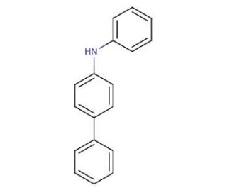 4-Anilinobiphenyl - chemical structure image