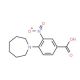 4-Azepan-1-yl-3-nitro-benzoic acid (CAS 92109-03-0) - chemical structure image