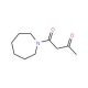 4-azepan-1-yl-4-oxobutan-2-one - chemical structure image