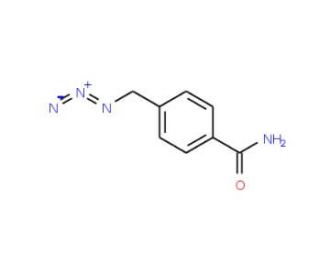 4-(Azidomethyl)benzamide - chemical structure image