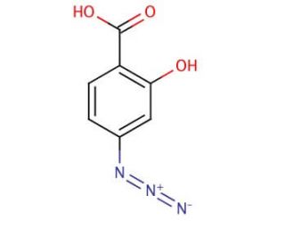 4-Azidosalicylic Acid (CAS 66761-27-1) - chemical structure image