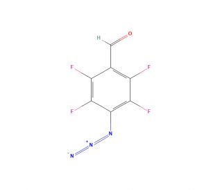 4-Azidotetrafluorobenzaldehyde (CAS 120384-18-1) - chemical structure image