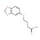 4-(Benzo[1,3]dioxol-5-yloxy)-butyric acid - chemical structure image