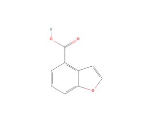 4-Benzofurancarboxylic Acid (CAS 166599-84-4) - chemical structure image