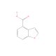 4-Benzofurancarboxylic Acid (CAS 166599-84-4) - chemical structure image
