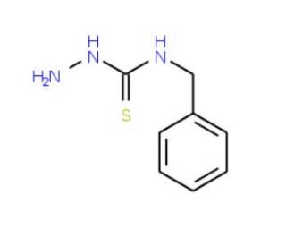 4-Benzyl-3-thiosemicarbazide (CAS 13431-41-9) - chemical structure image