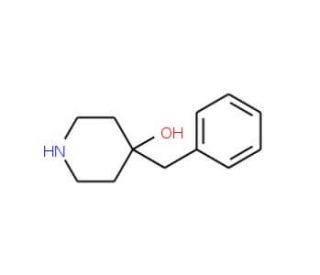 4-Benzyl-4-piperidinol (CAS 51135-96-7) - chemical structure image