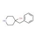 4-Benzyl-4-piperidinol (CAS 51135-96-7) - chemical structure image