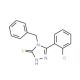 4-Benzyl-5-(2-chloro-phenyl)-4H-[1,2,4]triazole-3-thiol (CAS 23282-94-2) - chemical structure image