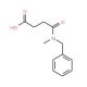 4-[Benzyl(methyl)amino]-4-oxobutanoic acid - chemical structure image