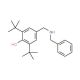 4-(Benzylamino-methyl)-2,6-di-tert-butyl-phenol (CAS 79126-41-3) - chemical structure image