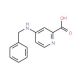 4-(benzylamino)pyridine-2-carboxylic acid - chemical structure image