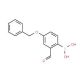 4-Benzyloxy-2-formylphenylboronic acid (CAS 139962-97-3) - chemical structure image