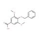 4-(benzyloxy)-3,5-dimethoxybenzoic acid (CAS 14588-60-4) - chemical structure image