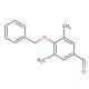 4-Benzyloxy-3,5-dimethylbenzaldehyde (CAS 144896-51-5) - chemical structure image
