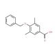 4-Benzyloxy-3,5-dimethylbenzoic acid (CAS 97888-80-7) - chemical structure image