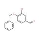 4-Benzyloxy-3-bromo-benzaldehyde (CAS 69455-12-5) - chemical structure image
