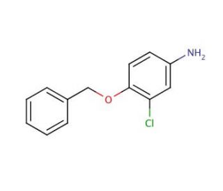 4-Benzyloxy-3-chloroaniline (CAS 59404-86-3) - chemical structure image