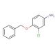 4-Benzyloxy-3-chloroaniline (CAS 59404-86-3) - chemical structure image