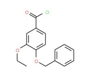 4-(benzyloxy)-3-ethoxybenzoyl chloride - chemical structure image