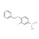 4-(benzyloxy)-3-fluorophenylboronic acid (CAS 133057-83-7) - chemical structure image