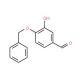 4-Benzyloxy-3-hydroxybenzaldehyde (CAS 4049-39-2) - chemical structure image