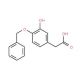 4-Benzyloxy-3-hydroxyphenylacetic Acid (CAS 28988-68-3) - chemical structure image
