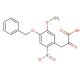 4-Benzyloxy-3-methoxy-6-nitrophenylpyruvic Acid (CAS 2495-79-6) - chemical structure image