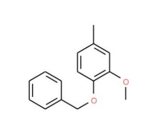 4-Benzyloxy-3-methoxy-toluene (CAS 78136-55-7) - chemical structure image