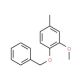 4-Benzyloxy-3-methoxy-toluene (CAS 78136-55-7) - chemical structure image