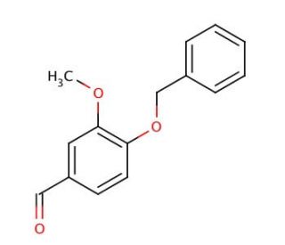 4-Benzyloxy-3-methoxybenzaldehyde (CAS 2426-87-1) - chemical structure image