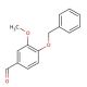 4-Benzyloxy-3-methoxybenzaldehyde (CAS 2426-87-1) - chemical structure image