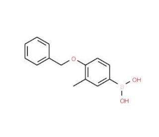 4-Benzyloxy-3-methylbenzeneboronic acid (CAS 338454-30-1) - chemical structure image
