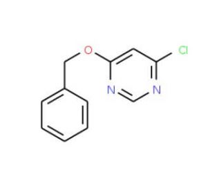 4-Benzyloxy-6-chloropyrimidine (CAS 405930-65-6) - chemical structure image