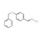 4-Benzyloxy-benzaldehyde oxime (CAS 76193-67-4) - chemical structure image