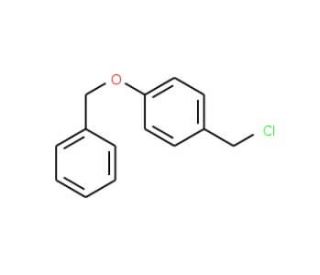 4-(Benzyloxy)benzyl chloride (CAS 836-42-0) - chemical structure image
