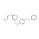 4-(Benzyloxy)-N-[3-(isopentyloxy)benzyl]aniline - chemical structure image
