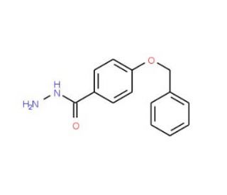 4-Benzyloxybenzohydrazide (CAS 128958-65-6) - chemical structure image