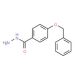 4-Benzyloxybenzohydrazide (CAS 128958-65-6) - chemical structure image