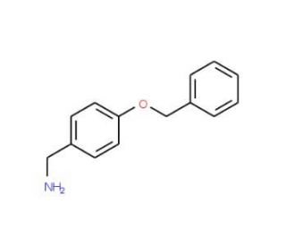 4-Benzyloxybenzylamine (CAS 22171-15-9) - chemical structure image